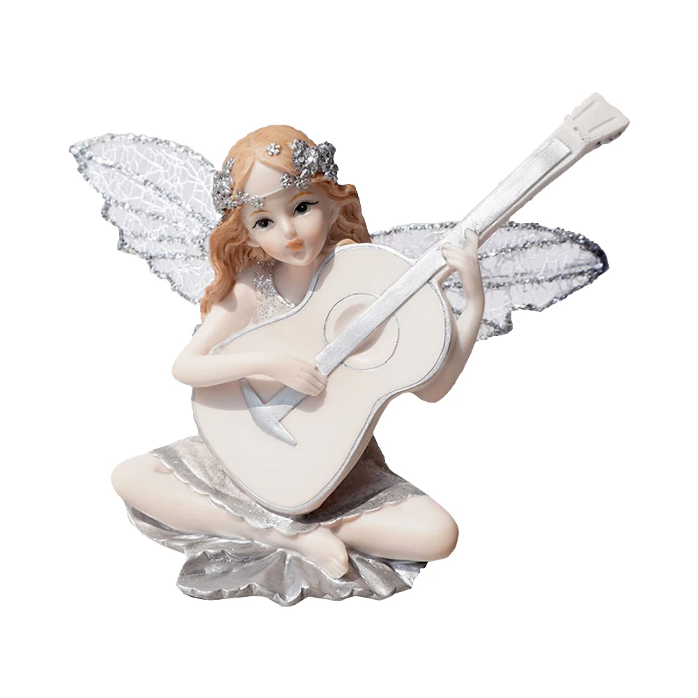Guitar Angel Girl nament Resin Sculpture Home Decor Desktop Decorative Craft Wind Chime Hanging Indoor Outdoor
Guitar Angel Girl nament Resin Sculpture Home Decor Desktop Decorative Craft Wind Chime Hanging Indoor Outdoor