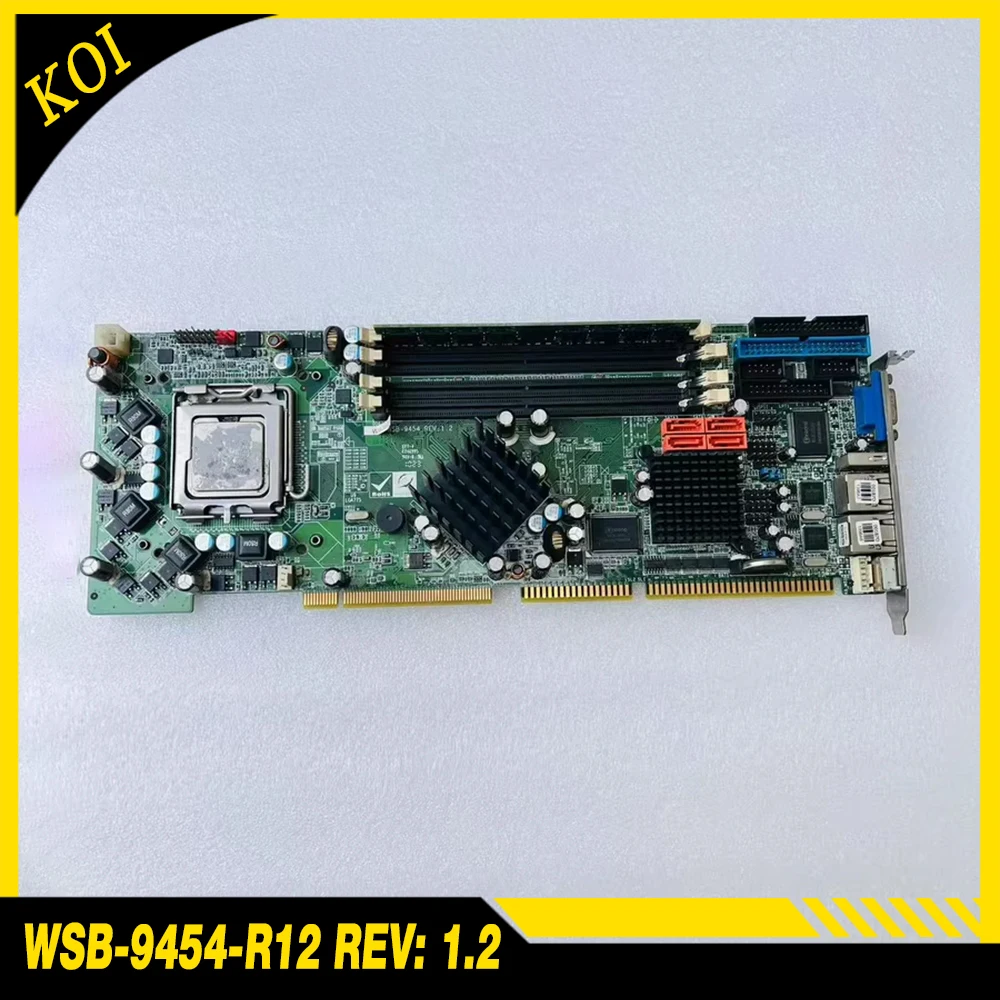 Для I-E-I WSB-9454-R12 REV: 1,2, материнская плата компьютера промышленного управления, двойной сетевой порт
Для I-E-I WSB-9454-R12 REV: 1,2, материнская плата компьютера промышленного управления, двойной сетевой порт