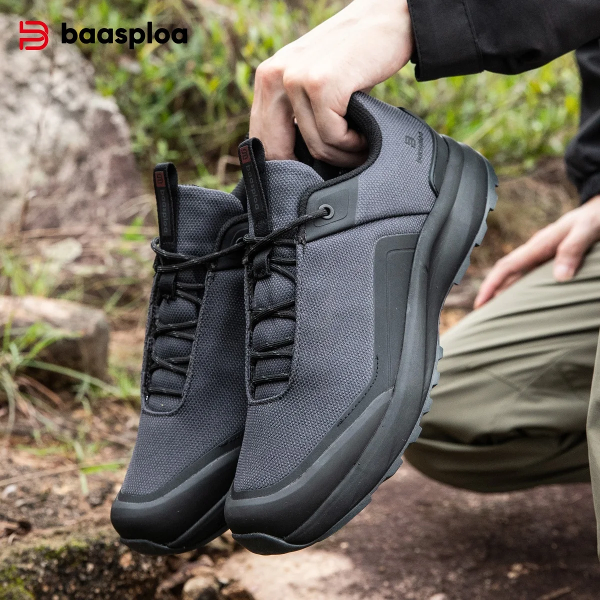 Baasploa Men Hiking Shoes Comfort Leather Outdoor Sneakers for Men Non-Slip Trekking Casual Sneakers Brand Solid Color Shoes
Baasploa Men Hiking Shoes Comfort Leather Outdoor Sneakers for Men Non-Slip Trekking Casual Sneakers Brand Solid Color Shoes