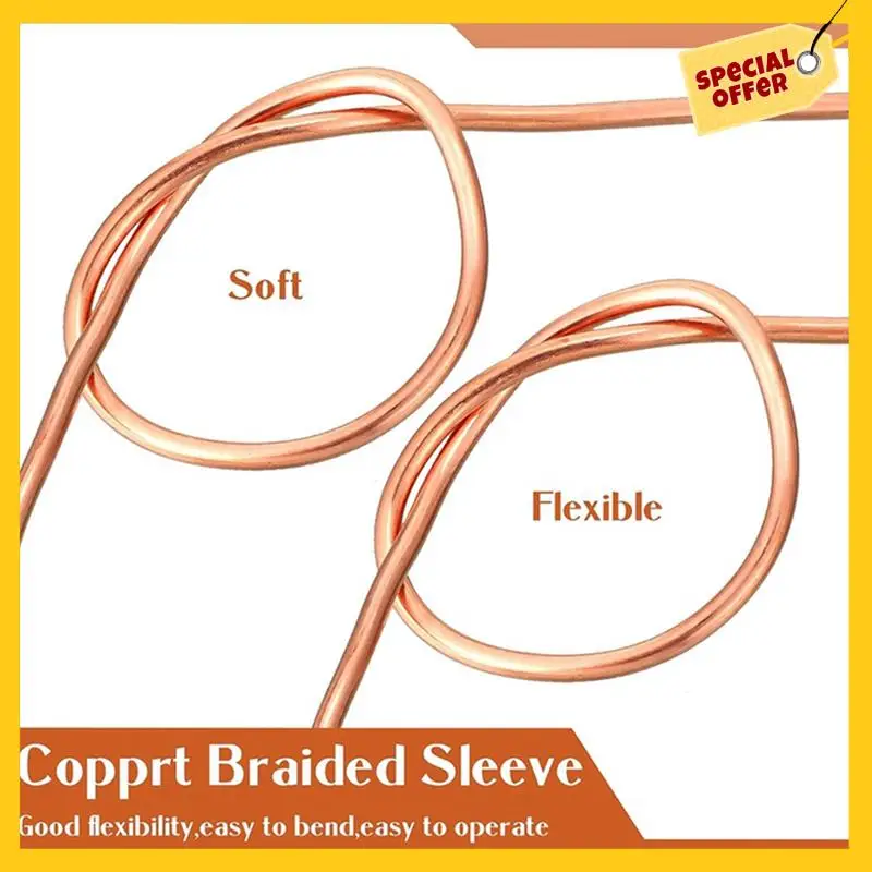 2 Rolls Soft Copper Wire Solid Bare Bendable Wire For Electroculture, Jewelry Making (12 Gauge 52.49Feet Per Roll) Durable
2 Rolls Soft Copper Wire Solid Bare Bendable Wire For Electroculture, Jewelry Making (12 Gauge 52.49Feet Per Roll) Durable