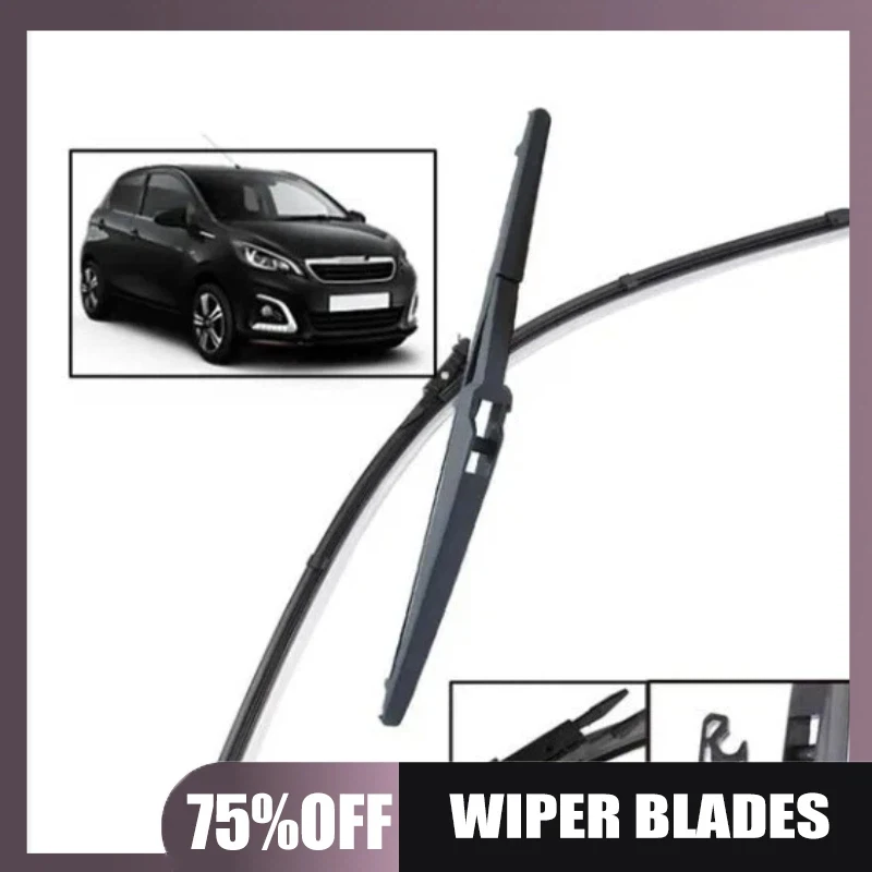 Suitable for Citroen C1 II 2014 2015-2020 wipers front and rear wipers 26 inches + 12 wipers
Suitable for Citroen C1 II 2014 2015-2020 wipers front and rear wipers 26 inches + 12 wipers