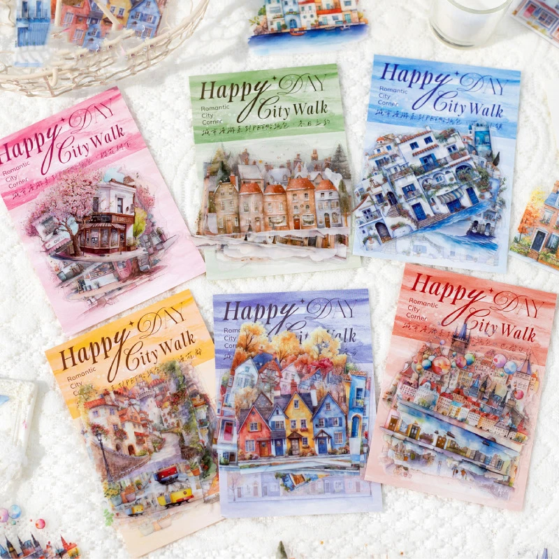 City Roaming Series Cute Travel Building Landscaping PET Sticker Creative DIY Journal Material Collage Scrapbook Stationery
City Roaming Series Cute Travel Building Landscaping PET Sticker Creative DIY Journal Material Collage Scrapbook Stationery