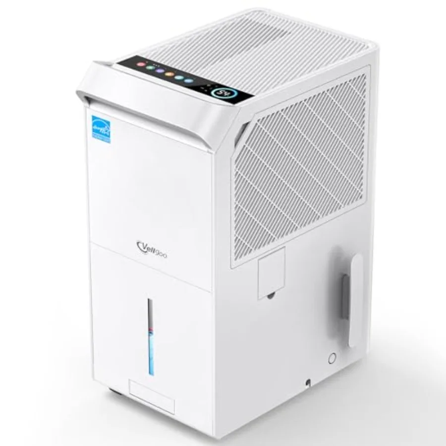 Осушитель воздуха Energy Star 2024 для подвалов, 5600 кв. футов, 120 пинт/сут, компрессорная модель, с дренажным шлангом, умный контроль влажности, белый цвет
Осушитель воздуха Energy Star 2024 для подвалов, 5600 кв. футов, 120 пинт/сут, компрессорная модель, с дренажным шлангом, умный контроль влажности, белый цвет