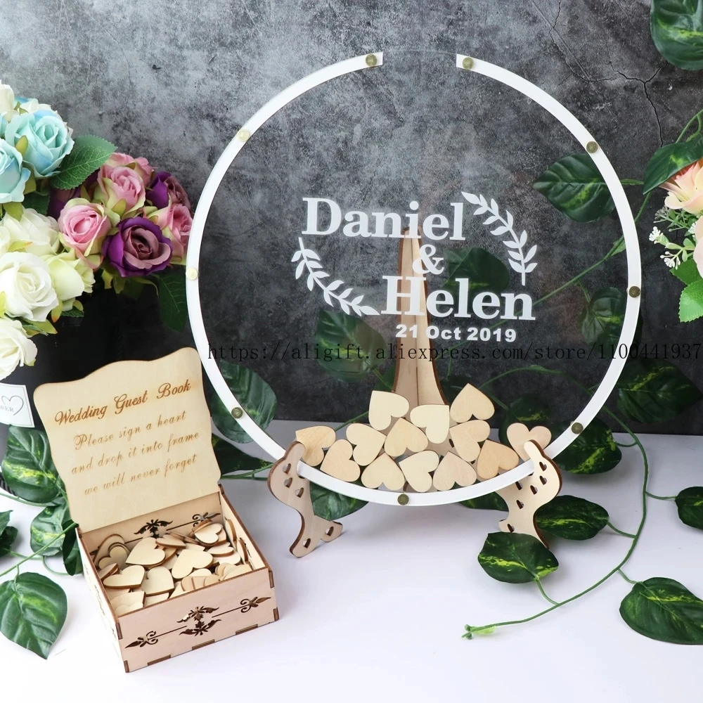 Wedding Love Wood Chip Transparent Acrylic Creative Custom Round Graduation Event Signature Book Desk Accessories
Wedding Love Wood Chip Transparent Acrylic Creative Custom Round Graduation Event Signature Book Desk Accessories