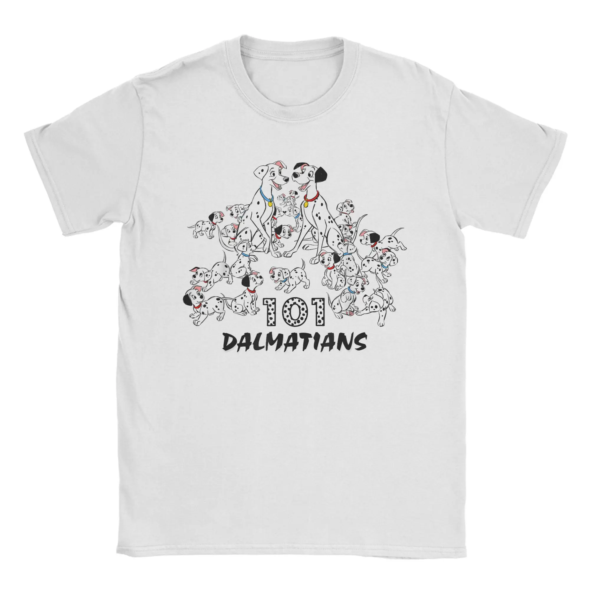 101 Dalmatians Group Shot Title Logo T Shirts Men Cotton Vintage T-Shirts Crew Neck Cartoon Dog Tees Short Sleeve Clothes
101 Dalmatians Group Shot Title Logo T Shirts Men Cotton Vintage T-Shirts Crew Neck Cartoon Dog Tees Short Sleeve Clothes