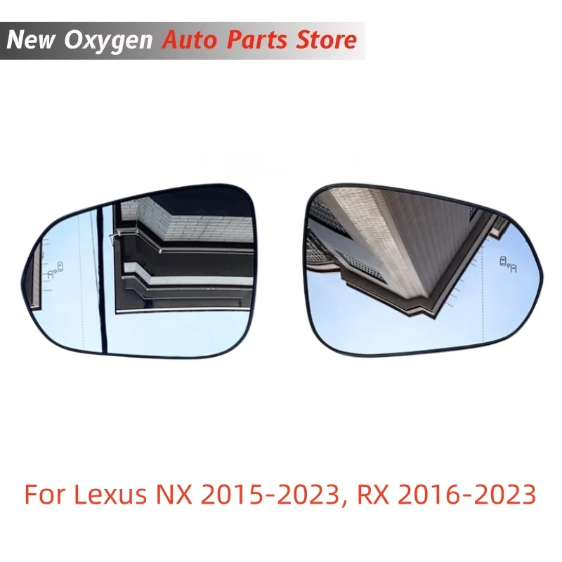 Heated Blind Spot Mirror Glass Lens for Lexus NX 2015-2023, RX 2016-2023, Side Rearview Replacement
Heated Blind Spot Mirror Glass Lens for Lexus NX 2015-2023, RX 2016-2023, Side Rearview Replacement
