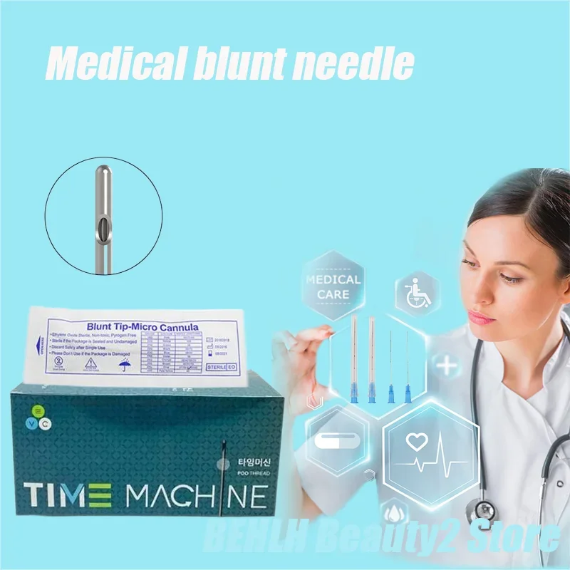 Medical safety sterile blunt needle injection micro blunt 21G 22G 23G 25G 27G 25MM 50MM 70MM disposable facial filling needle
Medical safety sterile blunt needle injection micro blunt 21G 22G 23G 25G 27G 25MM 50MM 70MM disposable facial filling needle