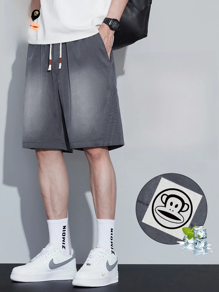 Мужские летние тонкие прямые джинсы Paul Frank, повседневные, свободного кроя, с градиентным цветом, молодежные, модные, со средней посадкой, длиной до колена.
Мужские летние тонкие прямые джинсы Paul Frank, повседневные, свободного кроя, с градиентным цветом, молодежные, модные, со средней посадкой, длиной до колена.