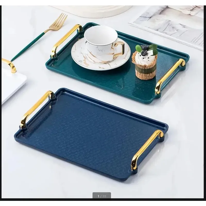 Прямоугольный пластиковый поднос, бинауральные подносы для хранения чая, сервировочный настольный органайзер, блюдо с фруктами, закуска, десертная тарелка, форма для торта
Прямоугольный пластиковый поднос, бинауральные подносы для хранения чая, сервировочный настольный органайзер, блюдо с фруктами, закуска, десертная тарелка, форма для торта