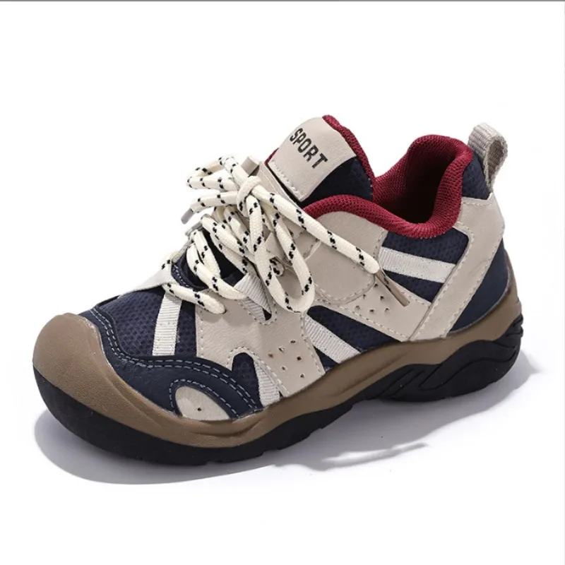 Children's Anti-collision Sports Shoes Autumn 2025 New Boys' Contrasting Color Casual Shoes Girls' Anti Slip Running Shoes
Children's Anti-collision Sports Shoes Autumn 2025 New Boys' Contrasting Color Casual Shoes Girls' Anti Slip Running Shoes