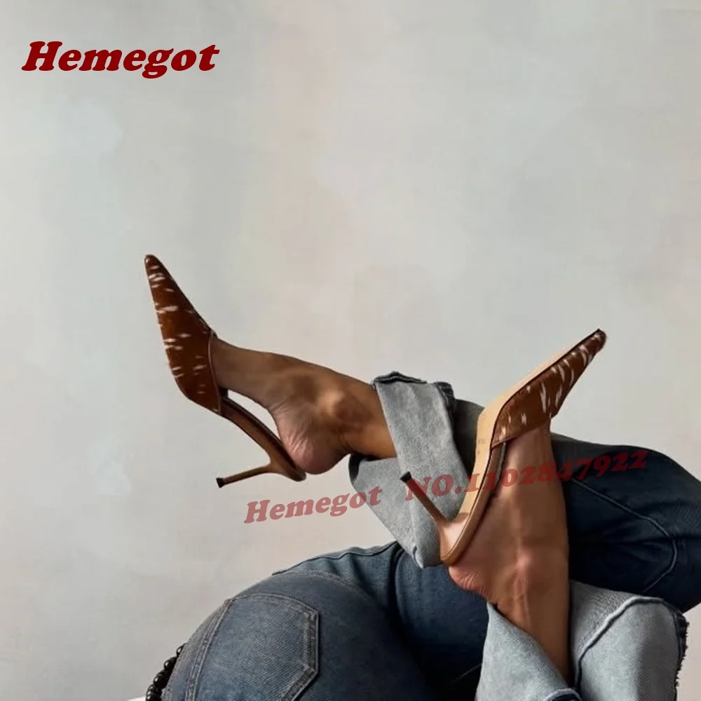 Animal Pattern Stiletto Backless Pumps Leopard Pointed Toe Mule Heels Slip On Patchwork Daily Wear Outside Casual Shoes 2026
Animal Pattern Stiletto Backless Pumps Leopard Pointed Toe Mule Heels Slip On Patchwork Daily Wear Outside Casual Shoes 2026