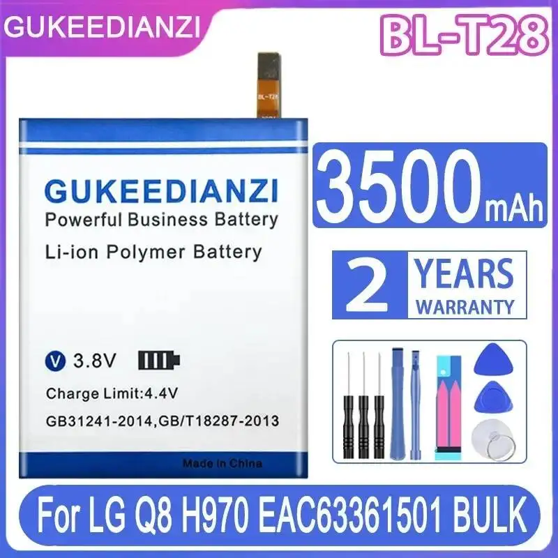 Mobile Phone Battery 3500mAh BL-T28 For LG Q8 H970 EAC63361501 Reliable Power
Mobile Phone Battery 3500mAh BL-T28 For LG Q8 H970 EAC63361501 Reliable Power
