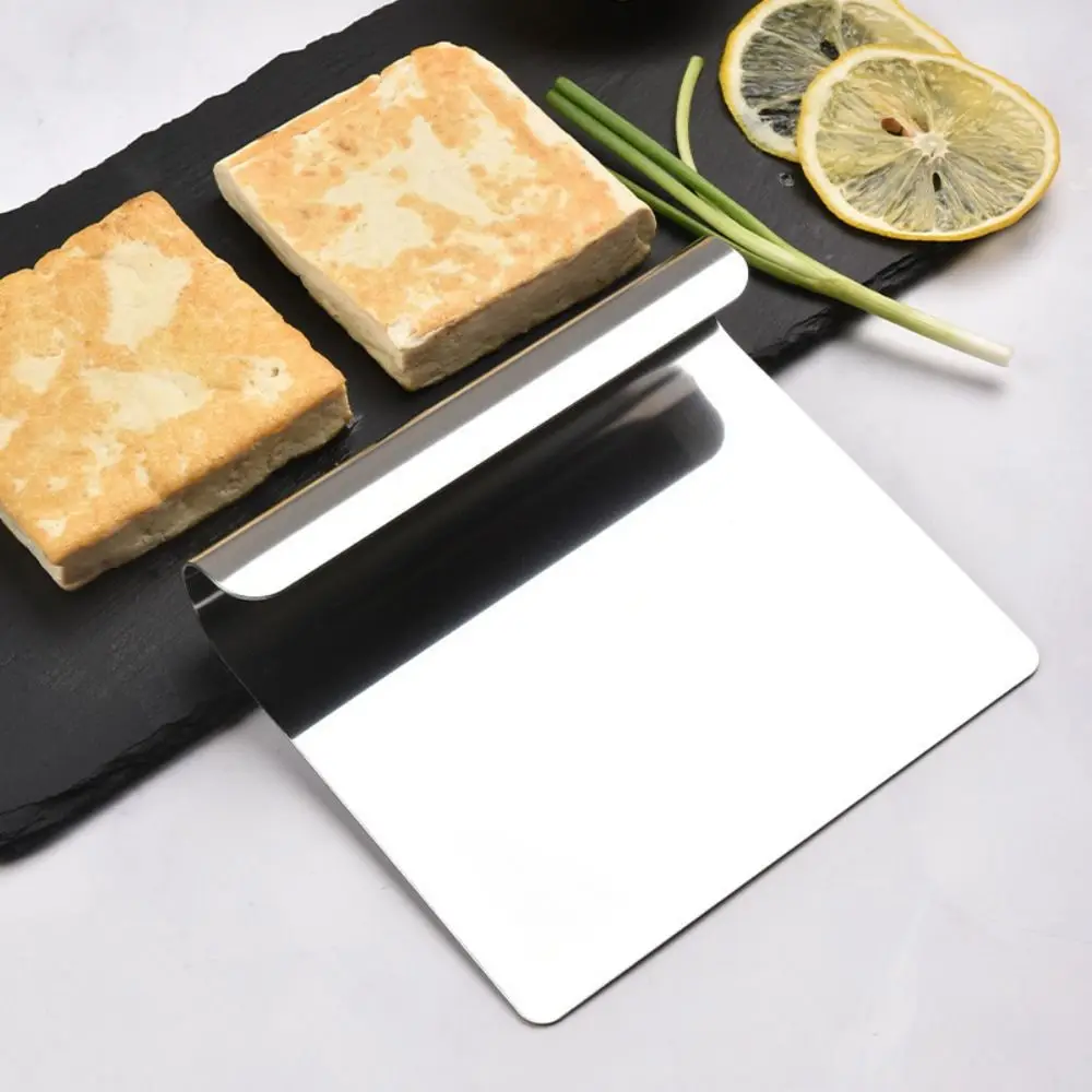 304 Stainless Steel Bench Flour Scraper Food Grade Ergonomic Handle Cake Divider Flat Shovel Comfortable Grip Dough Cutter
304 Stainless Steel Bench Flour Scraper Food Grade Ergonomic Handle Cake Divider Flat Shovel Comfortable Grip Dough Cutter