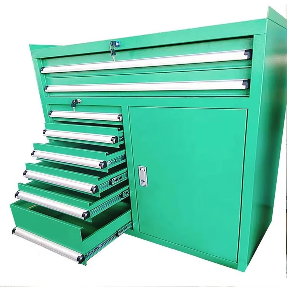 Green 8 Drawers Customized Metal Drawer Tool Storage Cabinet For Workshop Or Garage
Green 8 Drawers Customized Metal Drawer Tool Storage Cabinet For Workshop Or Garage