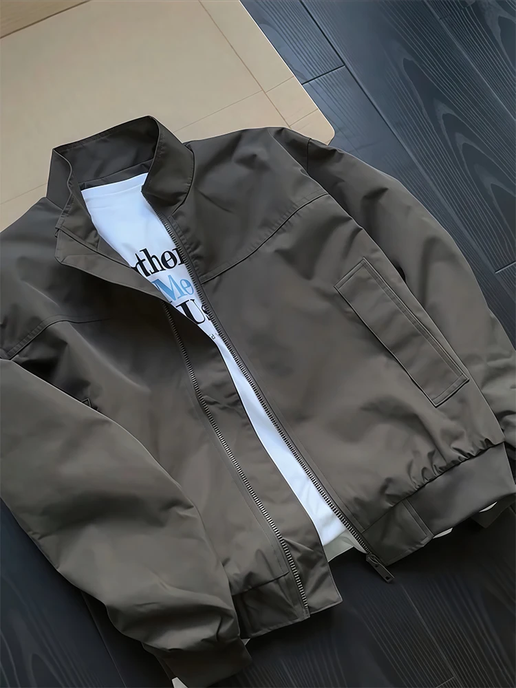 Мужская осенне-зимняя куртка для бейсбола в американском стиле, с воротником-стойкой, для игры в хардбол, верхняя одежда
Мужская осенне-зимняя куртка для бейсбола в американском стиле, с воротником-стойкой, для игры в хардбол, верхняя одежда