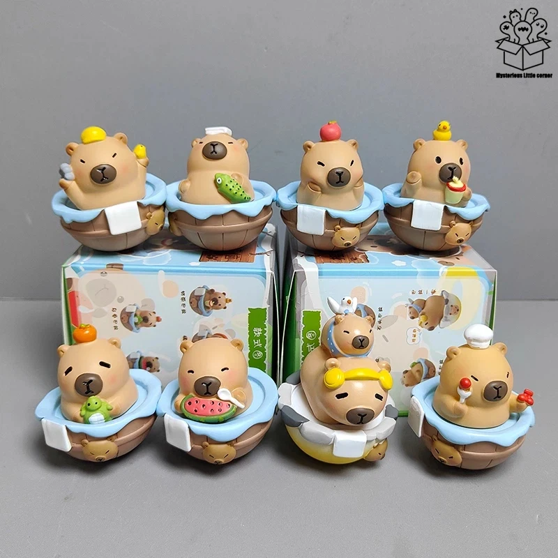 Cute Capibara Blind Box Capybara Dolls Office Desk Decorations Healing Mood-Stabilizing Gifts Trendy Toy Collectible Gift
Cute Capibara Blind Box Capybara Dolls Office Desk Decorations Healing Mood-Stabilizing Gifts Trendy Toy Collectible Gift