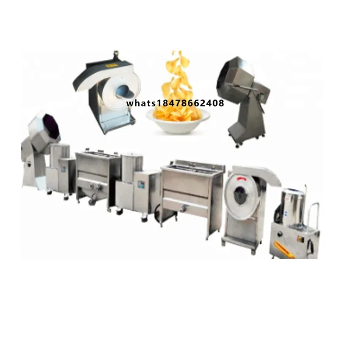 Fully Automatic Potato Chips Making Machine Frozen French Fries Production Line
Fully Automatic Potato Chips Making Machine Frozen French Fries Production Line