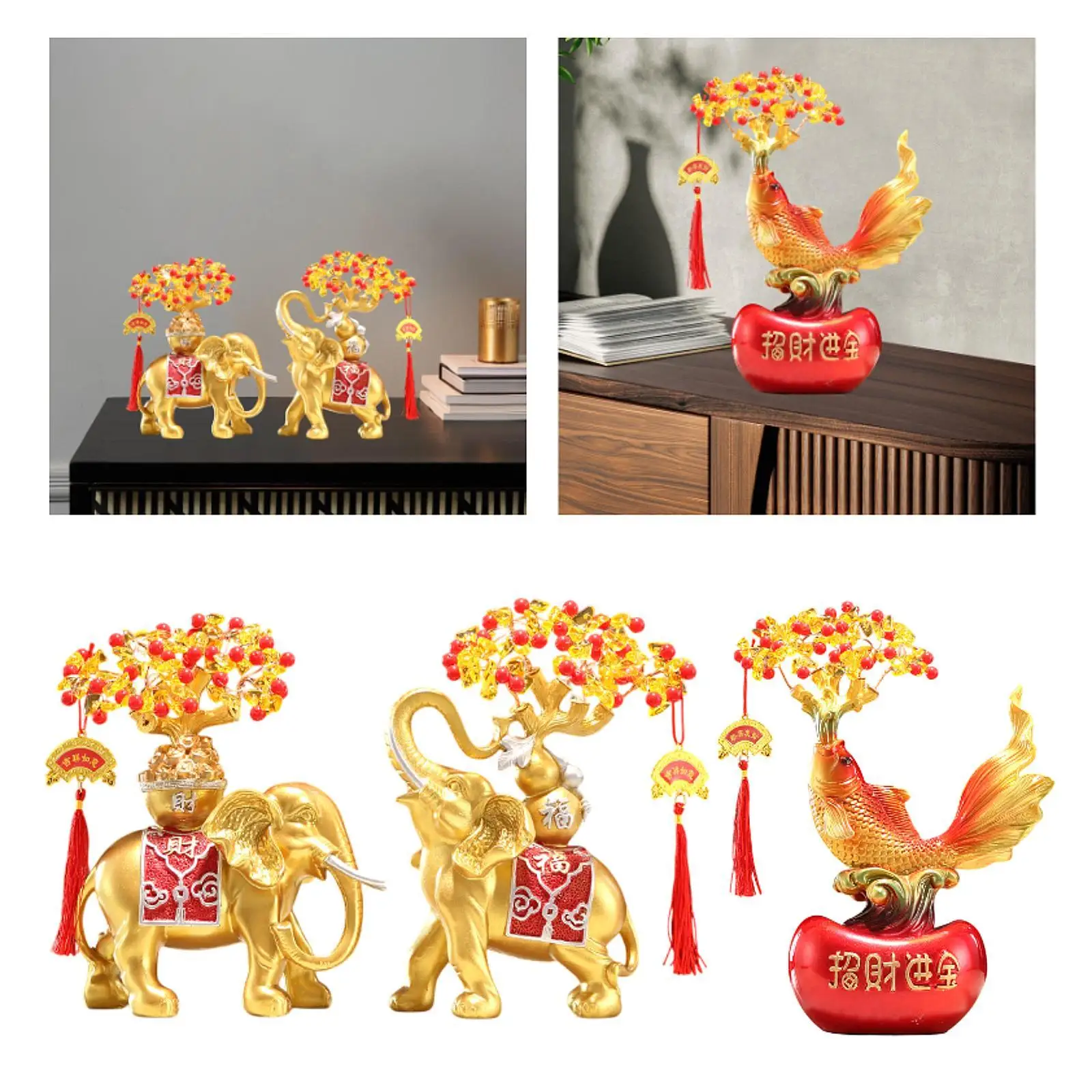 Resin Statue Prosperity Figurine Decorative Gifts Non Slip Base Crafts Ornament Sculpture for Cabinet Living Room Indoor Desk
Resin Statue Prosperity Figurine Decorative Gifts Non Slip Base Crafts Ornament Sculpture for Cabinet Living Room Indoor Desk