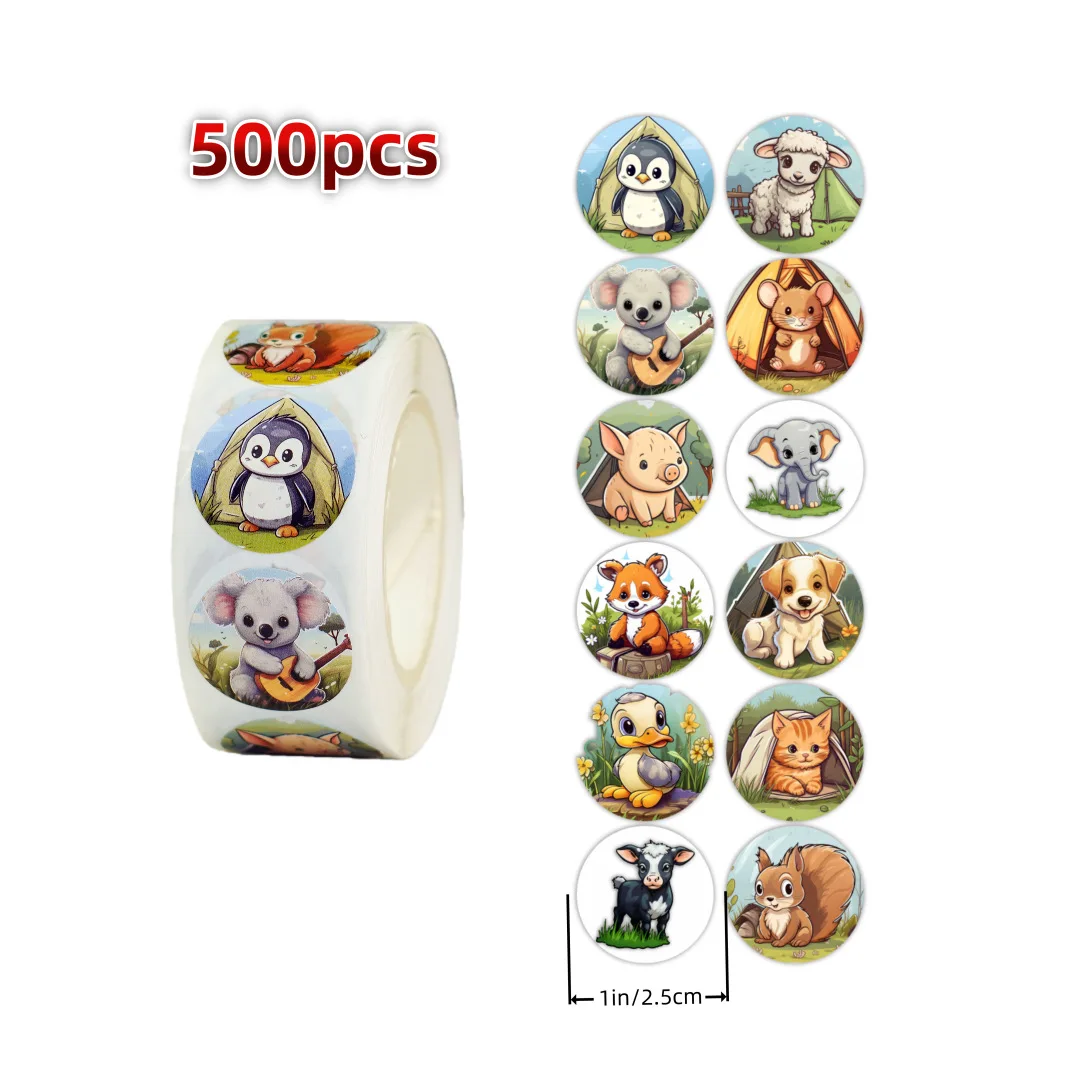 500Pcs 12 Pattern Cute Animal Teacher Reward Sticker Fun MotivationSticker for School Teacher Student Stationery Stickers Kids
500Pcs 12 Pattern Cute Animal Teacher Reward Sticker Fun MotivationSticker for School Teacher Student Stationery Stickers Kids