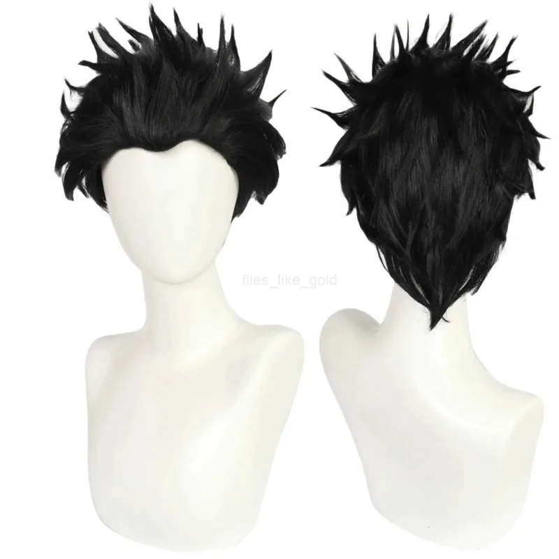 Jujutsu Kaisen Ryomen Sukuna cosplay wig bla short hair wig party Halloween prop accessories W 240801
Jujutsu Kaisen Ryomen Sukuna cosplay wig bla short hair wig party Halloween prop accessories W 240801