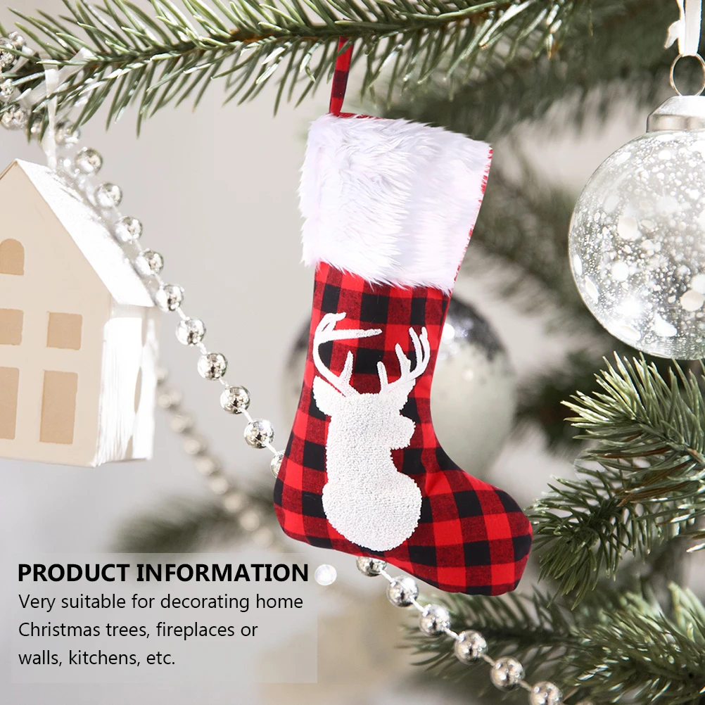2 Pcs Christmas Stocking Gift Bag Holiday Stockings Decoration Vintage Decorations
2 Pcs Christmas Stocking Gift Bag Holiday Stockings Decoration Vintage Decorations