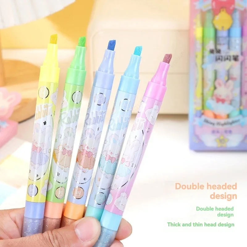 Colors Aesthetic Star Glitter Highlighters Shiny Scrapbook Doodle Pen Notebook Highlight Markers Pen Kawaii Stationery cute pens
Colors Aesthetic Star Glitter Highlighters Shiny Scrapbook Doodle Pen Notebook Highlight Markers Pen Kawaii Stationery cute pens