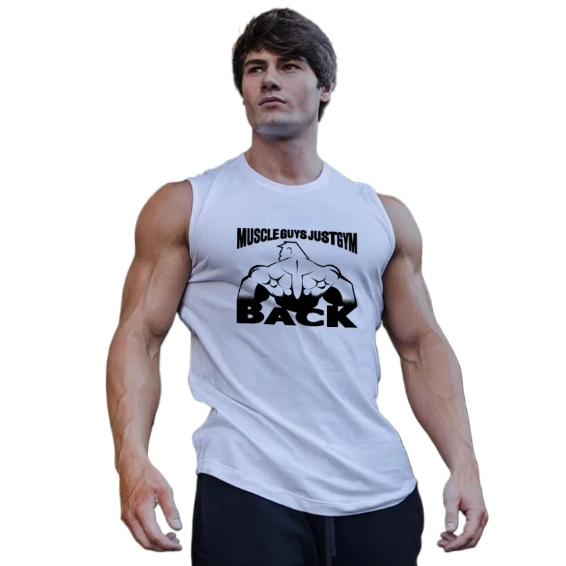 Muscleguys Бодибилдинг Стрингер Майки Мужская спортивная одежда Хлопковая футболка без рукавов Спортивная одежда для тренировок Фитнес-майки
Muscleguys Бодибилдинг Стрингер Майки Мужская спортивная одежда Хлопковая футболка без рукавов Спортивная одежда для тренировок Фитнес-майки