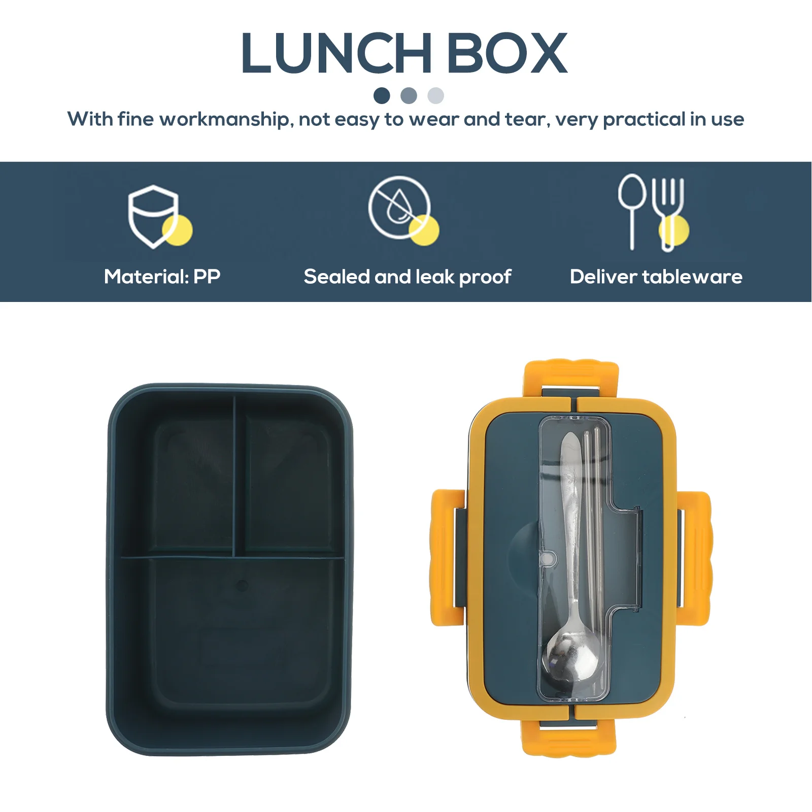 1Set Portable Set Blue Yellow with Soup Cup Microwave Safe Heat Preservation Food Container for Office School Picnic
1Set Portable Set Blue Yellow with Soup Cup Microwave Safe Heat Preservation Food Container for Office School Picnic