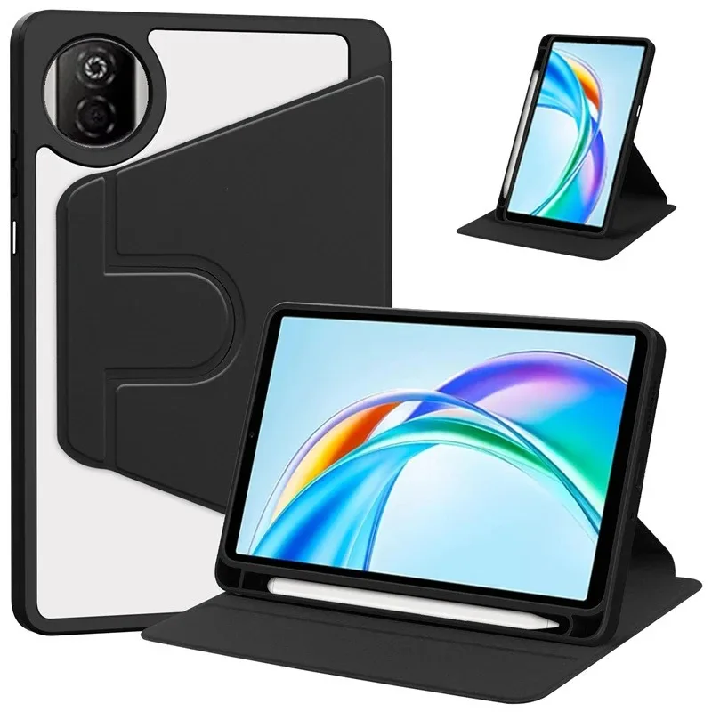360 Rotation Acrylic Hard Case for HONOR Pad X7 8.7 Inch 2025 JMS-W09 JMS-L09 with Pencil Holder
360 Rotation Acrylic Hard Case for HONOR Pad X7 8.7 Inch 2025 JMS-W09 JMS-L09 with Pencil Holder