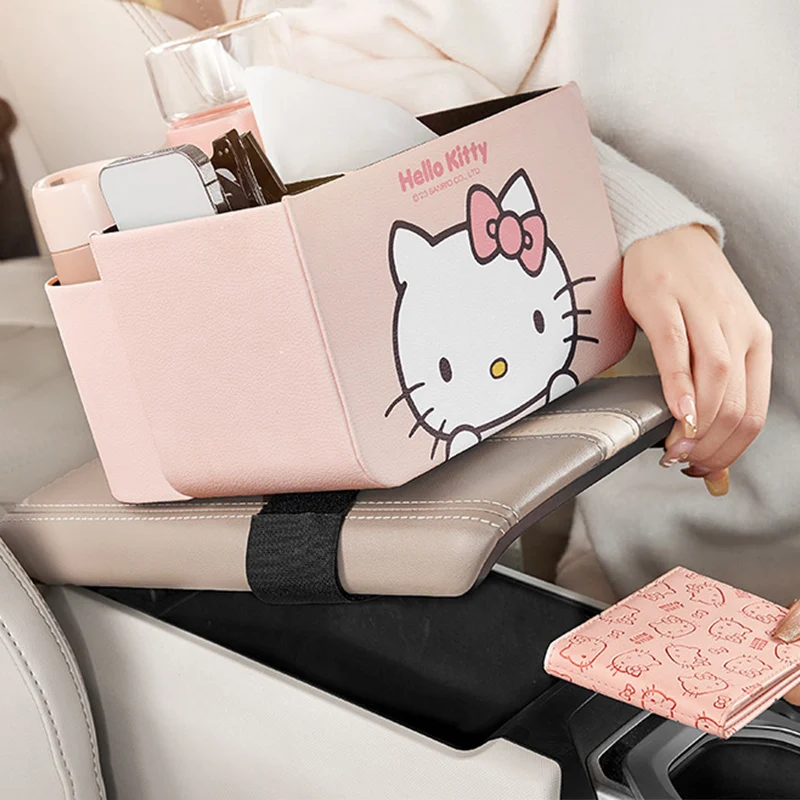 Hello Kitty автомобильный ящик для хранения, держатель для стакана с водой, многофункциональный, водонепроницаемый, устойчивый к давлению, аксессуары для украшения автомобиля, подарок
Hello Kitty автомобильный ящик для хранения, держатель для стакана с водой, многофункциональный, водонепроницаемый, устойчивый к давлению, аксессуары для украшения автомобиля, подарок