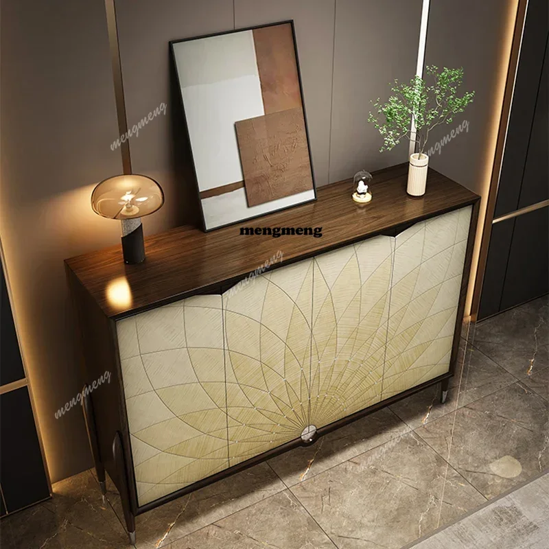 Minimalist Luxury Living Room Cabinet Nordic Solid Wood Entrance Villa Restaurant Cabinet Premium Home Furniture Vitrina
Minimalist Luxury Living Room Cabinet Nordic Solid Wood Entrance Villa Restaurant Cabinet Premium Home Furniture Vitrina