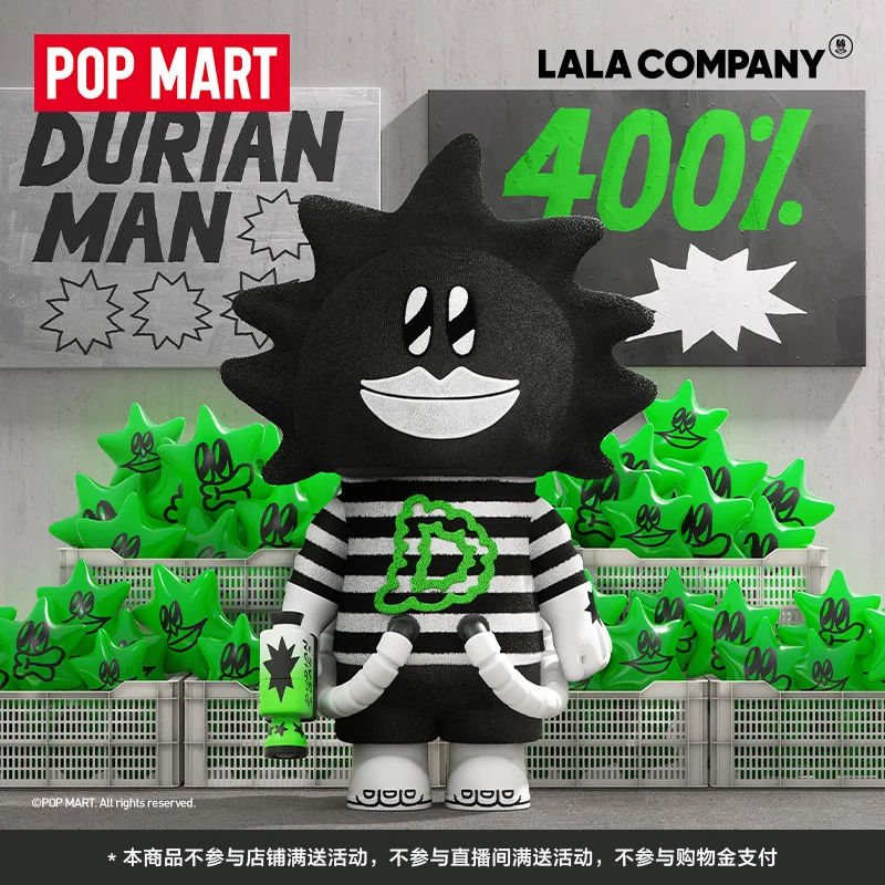 Genuine Popmart Mega Space Molly 400% Durian Man Action Figures Desktop Decorative Toys Fan Collection Models Surprise Gifts
Genuine Popmart Mega Space Molly 400% Durian Man Action Figures Desktop Decorative Toys Fan Collection Models Surprise Gifts