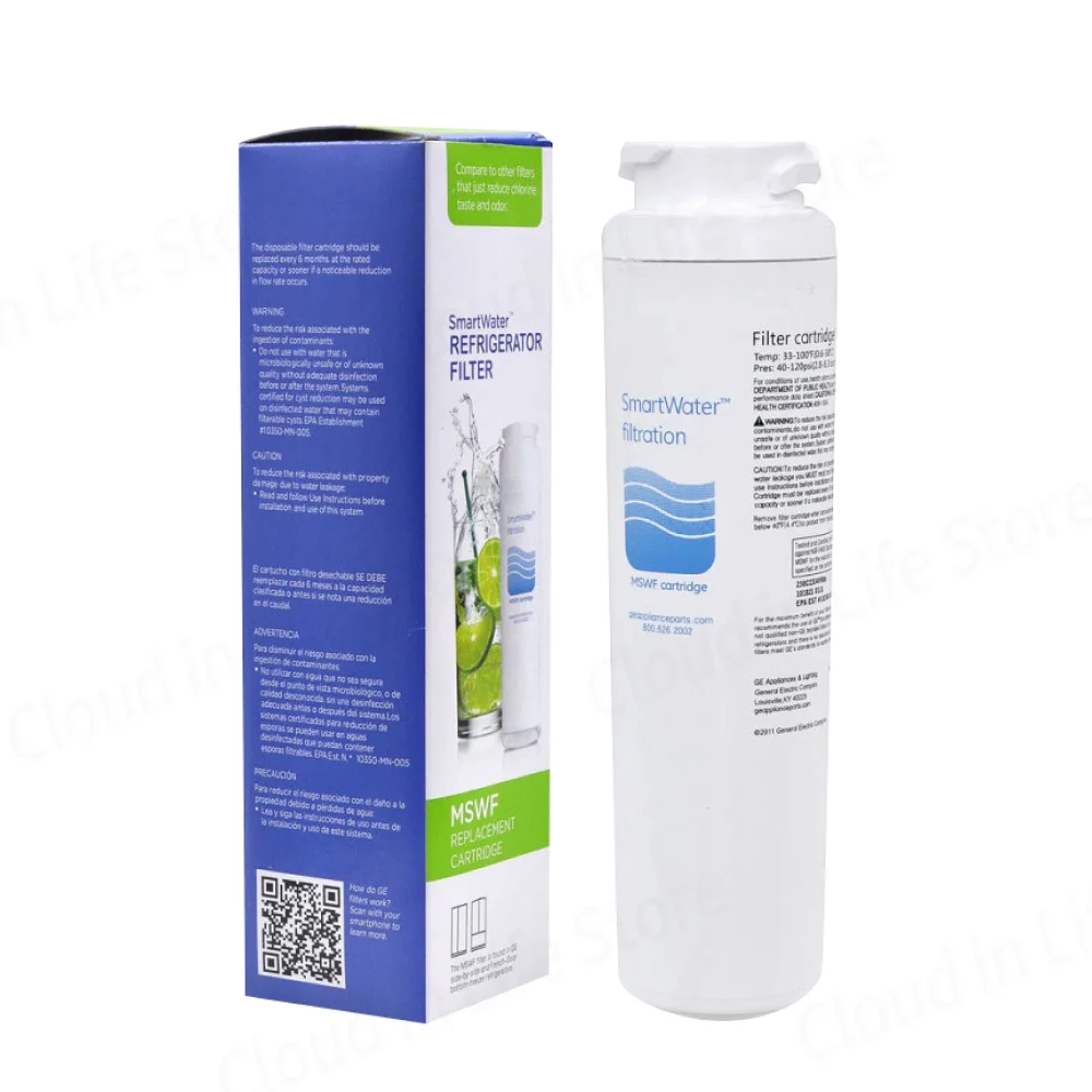 Сменный фильтр для воды для фильтра для воды GE MSWF 101820A 101820B 101821A 101821B RWF1500A 101821 gscs3pgxcfss MSWFDS MSWF3PK
Сменный фильтр для воды для фильтра для воды GE MSWF 101820A 101820B 101821A 101821B RWF1500A 101821 gscs3pgxcfss MSWFDS MSWF3PK