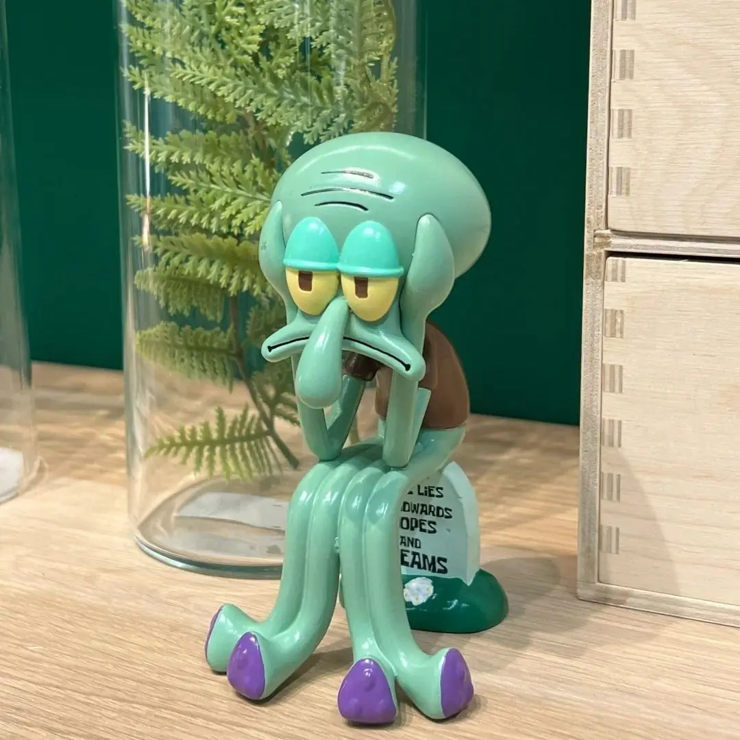 Depressed Squidward Cute Cartoon Character Statue Funny Office Worker Mood Desktop Ornament Creative Home Tabletop Decor Gift
Depressed Squidward Cute Cartoon Character Statue Funny Office Worker Mood Desktop Ornament Creative Home Tabletop Decor Gift