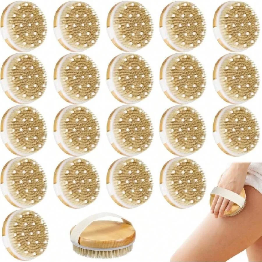 【New style】5 Pcs Dry Brushing Body Brush Exfoliating Brush With Massage Nodule Drkin Bodcrubber For Shower Bath Back Circulatio
【New style】5 Pcs Dry Brushing Body Brush Exfoliating Brush With Massage Nodule Drkin Bodcrubber For Shower Bath Back Circulatio
