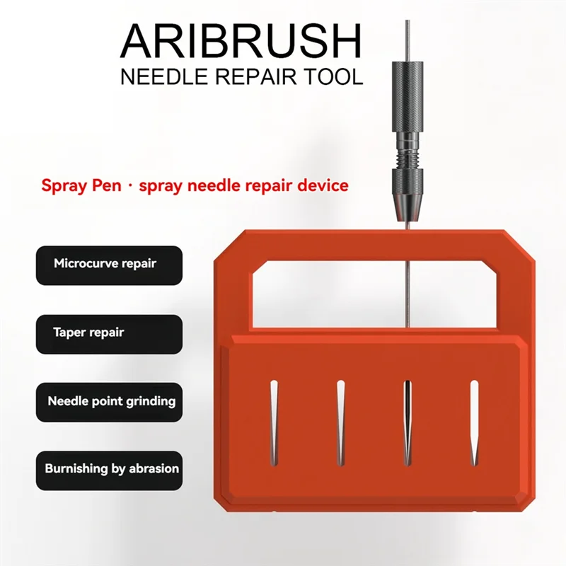 SEWS-Airbrush Needle Repair And Sharpening Tool Kit - Maintenance & Polishing Accessories For 0.2Mm, 0.3Mm, 0.5Mm Needles
SEWS-Airbrush Needle Repair And Sharpening Tool Kit - Maintenance & Polishing Accessories For 0.2Mm, 0.3Mm, 0.5Mm Needles