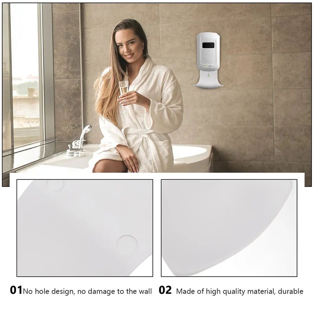 2pcs Wash Hand Dispenser Drip Tray for Alcohol Foam Soap Plastic Trays Suitable Home Hospital Restaurant Bathroom White Random
2pcs Wash Hand Dispenser Drip Tray for Alcohol Foam Soap Plastic Trays Suitable Home Hospital Restaurant Bathroom White Random