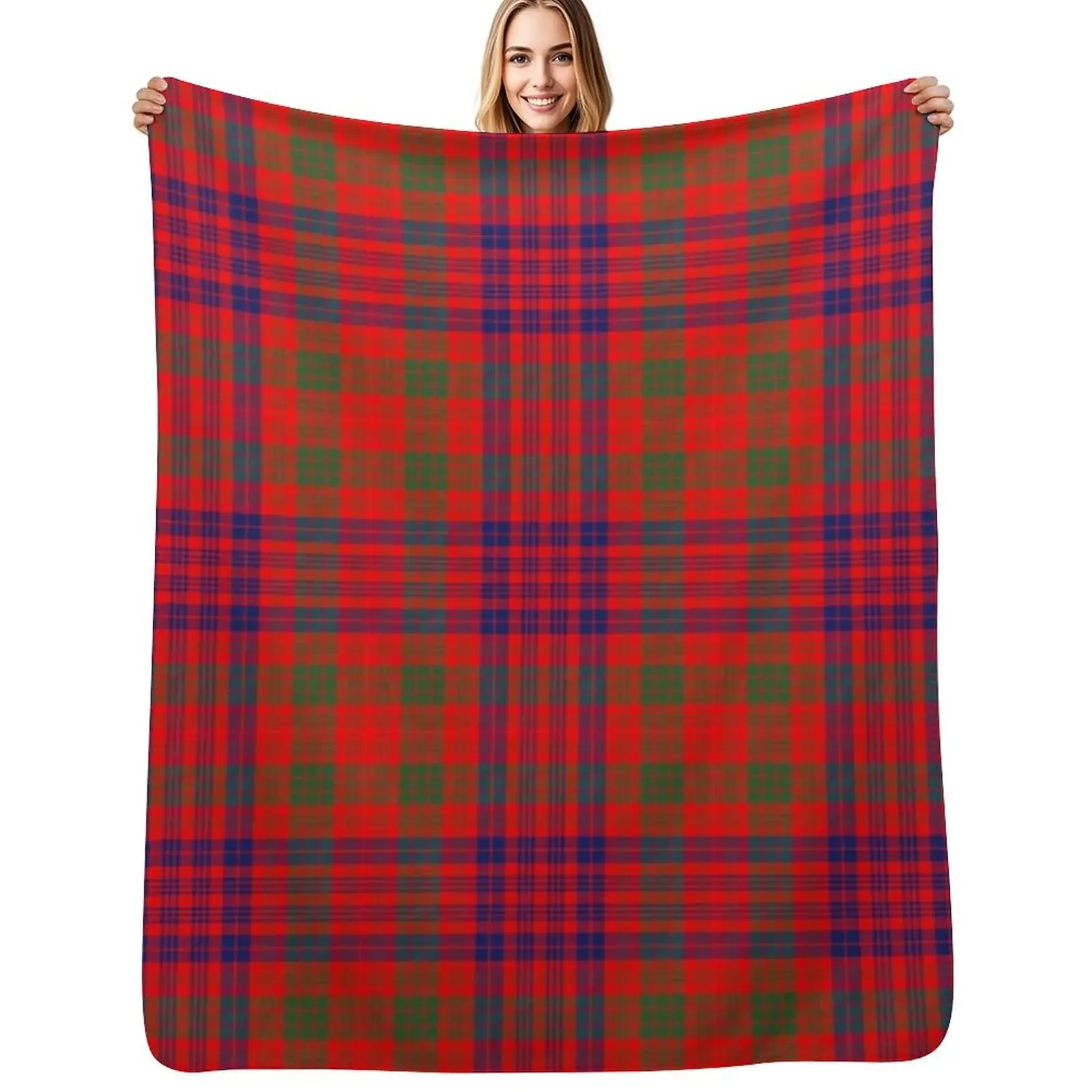 Clan Ross Tartan Throw Blanket Decoratives Vintage Flannels Blanket
Clan Ross Tartan Throw Blanket Decoratives Vintage Flannels Blanket
