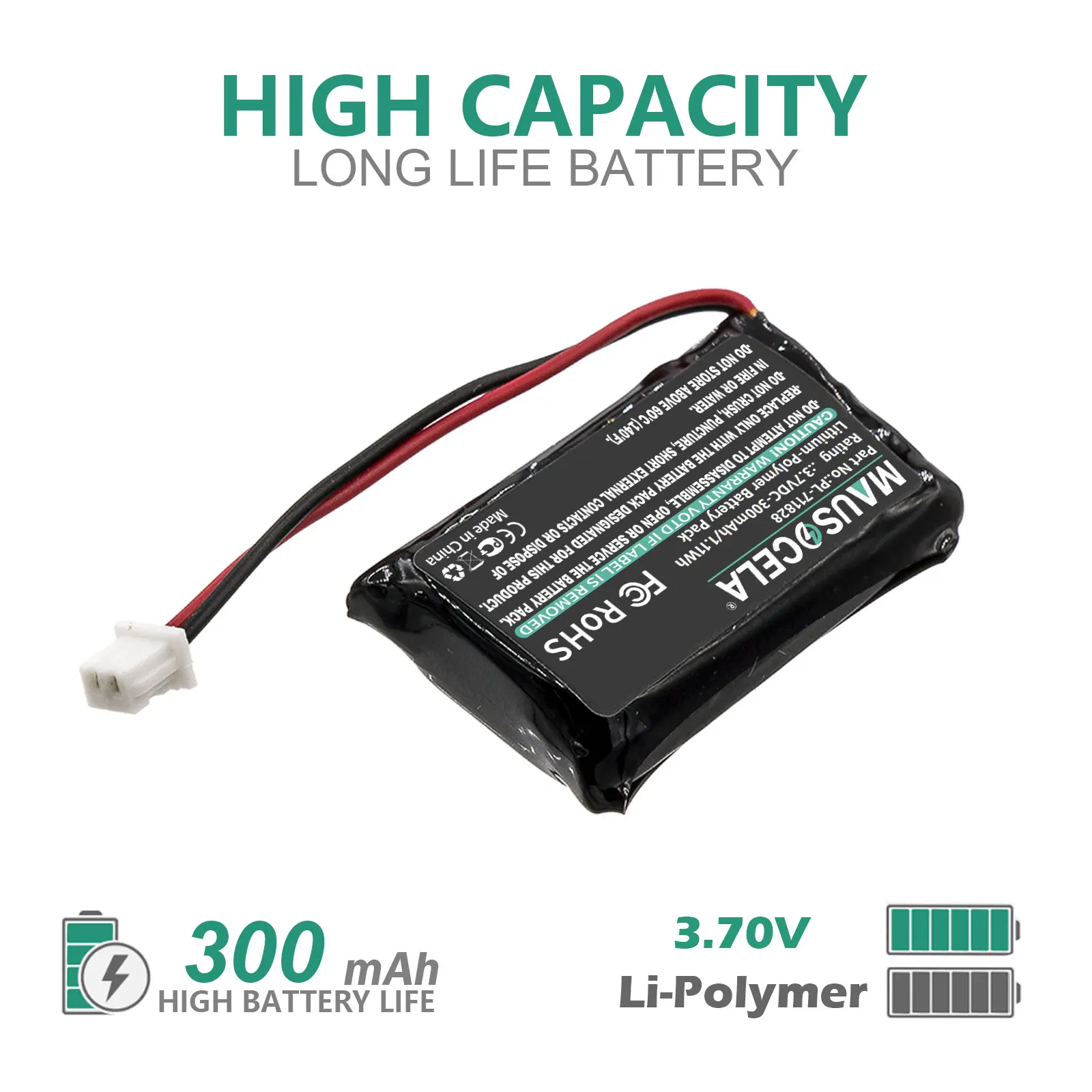 Dog Collar Battery For Educator:BL-100,BP37TR,BP-504,PL-711828,PL-711828N,(ET-400,ET-302,ET-402,ET-900,ET-920)ET-300Receiver
Dog Collar Battery For Educator:BL-100,BP37TR,BP-504,PL-711828,PL-711828N,(ET-400,ET-302,ET-402,ET-900,ET-920)ET-300Receiver