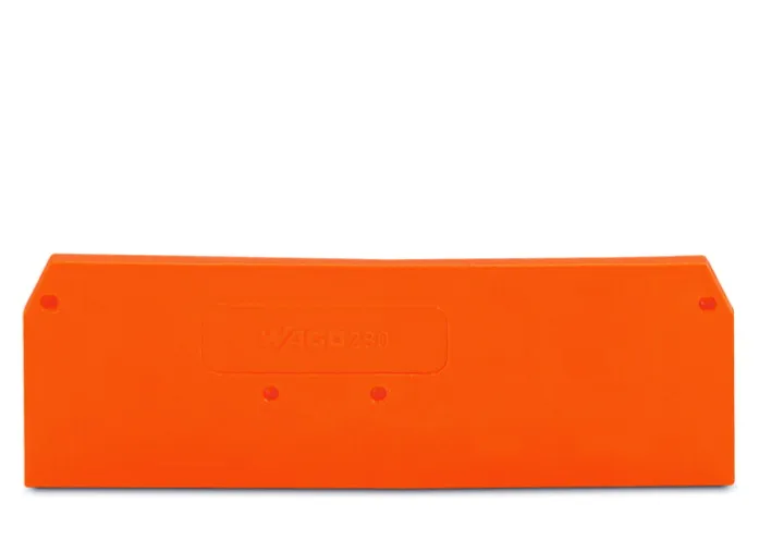 WA/G0 2.5 square four-wire terminal with orange end plate 280-315 terminal baffle
WA/G0 2.5 square four-wire terminal with orange end plate 280-315 terminal baffle