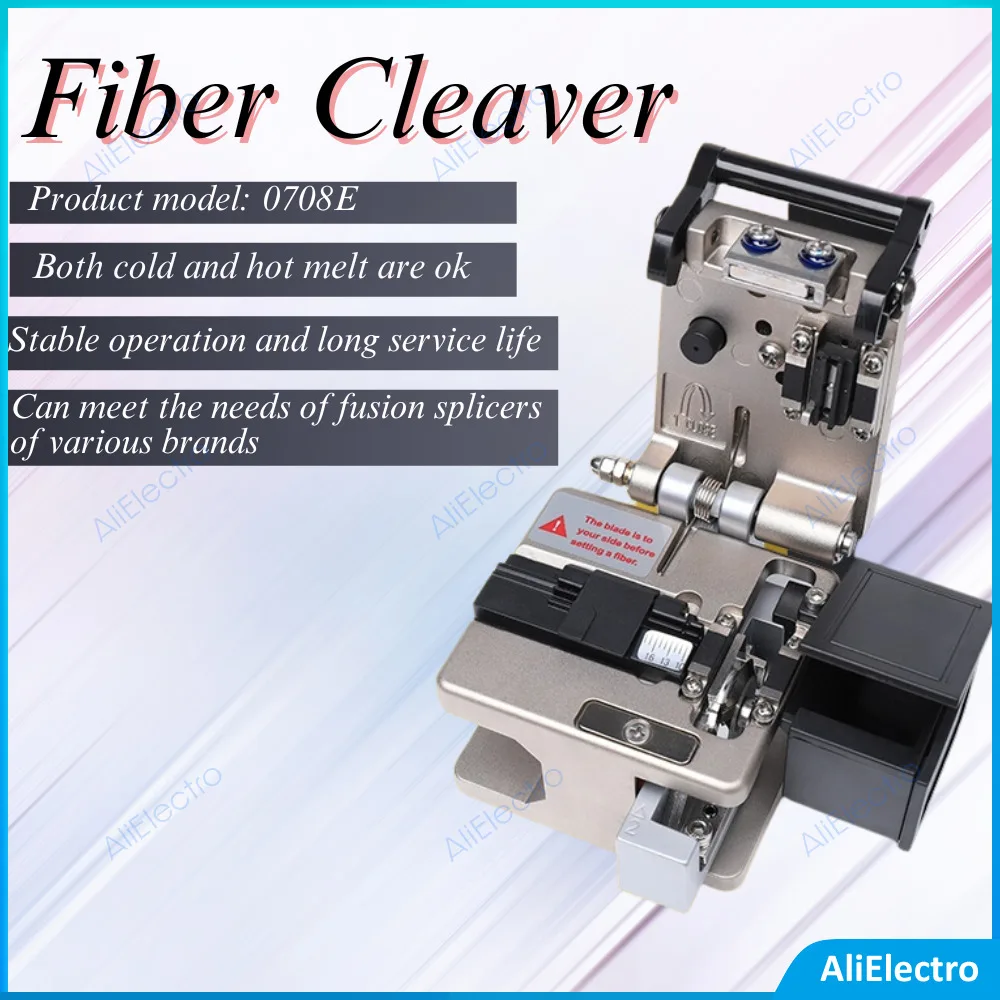 High Precision 0708E/0708B FTTH Fiber Optic Knife Tools Cutter Fiber Cleavers 16 Surface Blade Original
High Precision 0708E/0708B FTTH Fiber Optic Knife Tools Cutter Fiber Cleavers 16 Surface Blade Original