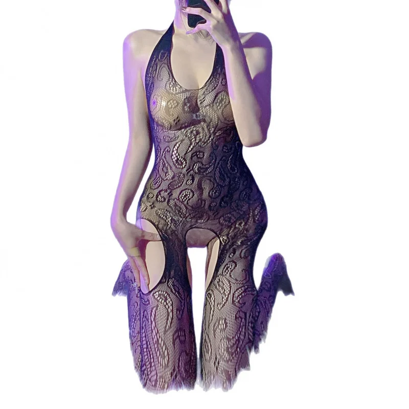 Women's Lace Ultra-thin Tight Jumpsuit Uniform Set Beautiful Suspender Underwear Nightgown
Women's Lace Ultra-thin Tight Jumpsuit Uniform Set Beautiful Suspender Underwear Nightgown