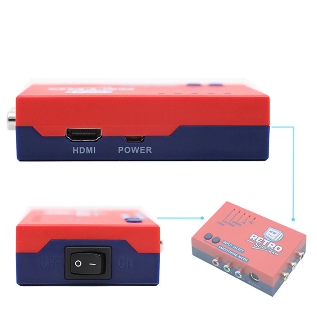 Покупайте сейчас для RetroScaler2x AV в HD конвертер Line-Doubler для игровых консолей в стиле ретро PS2 N64 NES Dreamcast Saturn MD1 MD2, красный
Покупайте сейчас для RetroScaler2x AV в HD конвертер Line-Doubler для игровых консолей в стиле ретро PS2 N64 NES Dreamcast Saturn MD1 MD2, красный