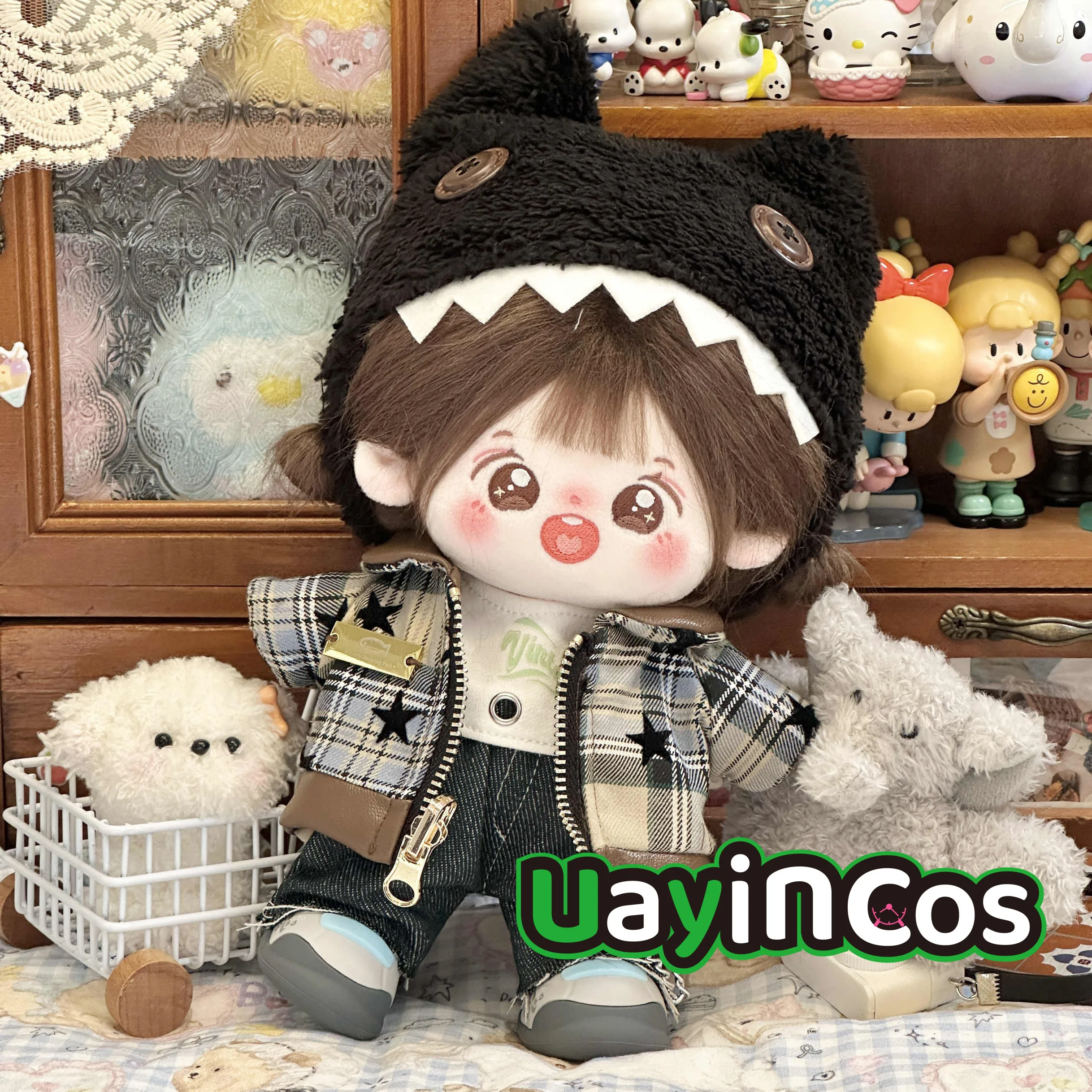 20cm 30cm Doll Clothes Leather Coat Waistcoat Pants Hat Costume Suit Stuffed Plushies Doll Clothes Accessories Anime Game Toy K
20cm 30cm Doll Clothes Leather Coat Waistcoat Pants Hat Costume Suit Stuffed Plushies Doll Clothes Accessories Anime Game Toy K