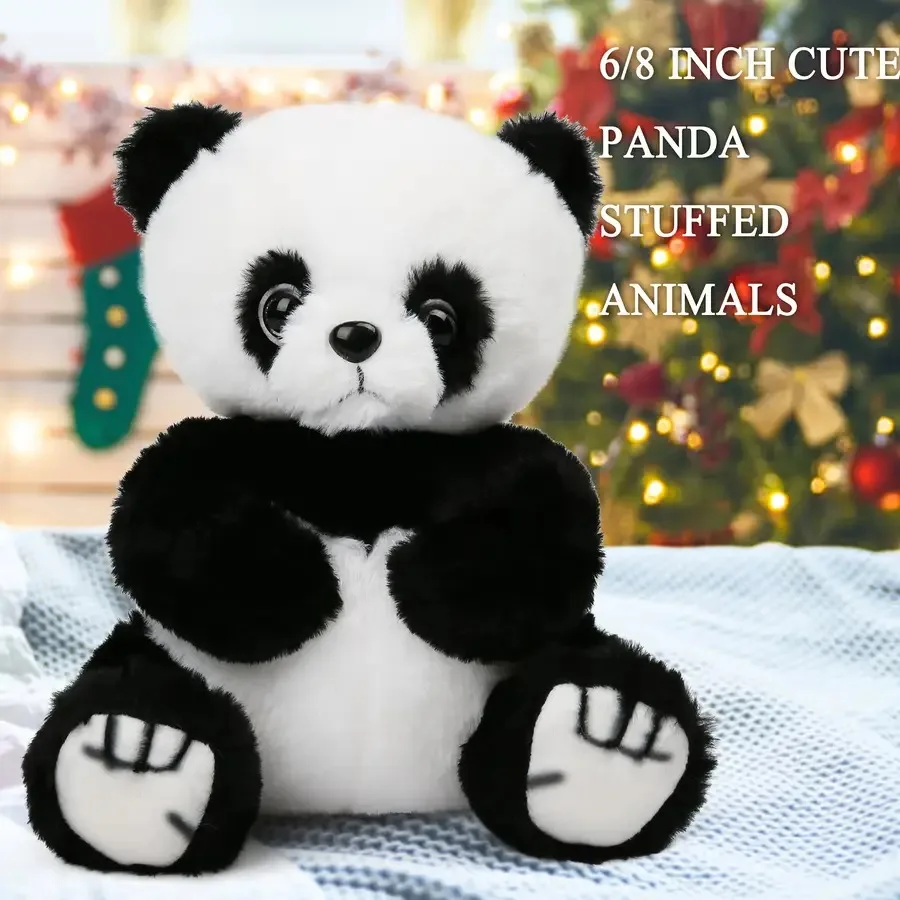 6/8'' Plush Animal Toys for Infants Aged 0-12 Months, Soft Panda Toys for Tummy Time, Ideal Gifts for Newborn Boys And Girls, P
6/8'' Plush Animal Toys for Infants Aged 0-12 Months, Soft Panda Toys for Tummy Time, Ideal Gifts for Newborn Boys And Girls, P