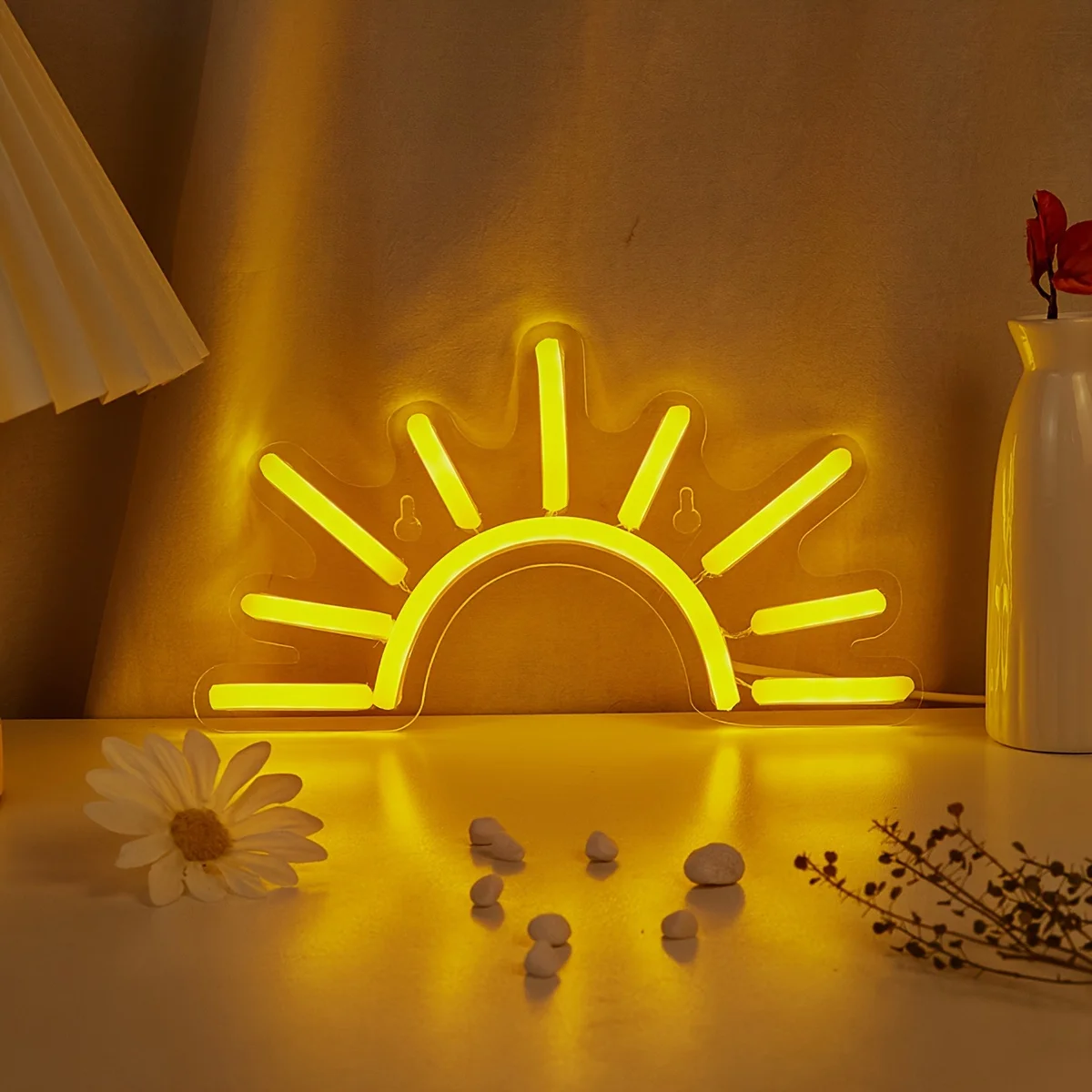 Светодиодная неоновая вывеска Sunburst, настенный неоновый светильник с питанием от USB, пластик, управление кнопкой, многофункциональный, оригинальный дизайн
Светодиодная неоновая вывеска Sunburst, настенный неоновый светильник с питанием от USB, пластик, управление кнопкой, многофункциональный, оригинальный дизайн