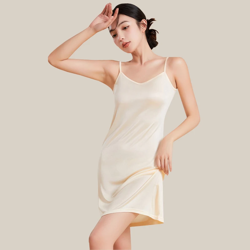 Luxury 100% Mulberry Silk Nightdress Long Robe Soft Breathable Knitted Sleepwear Comfortable Healthy Loungewear for Women
Luxury 100% Mulberry Silk Nightdress Long Robe Soft Breathable Knitted Sleepwear Comfortable Healthy Loungewear for Women