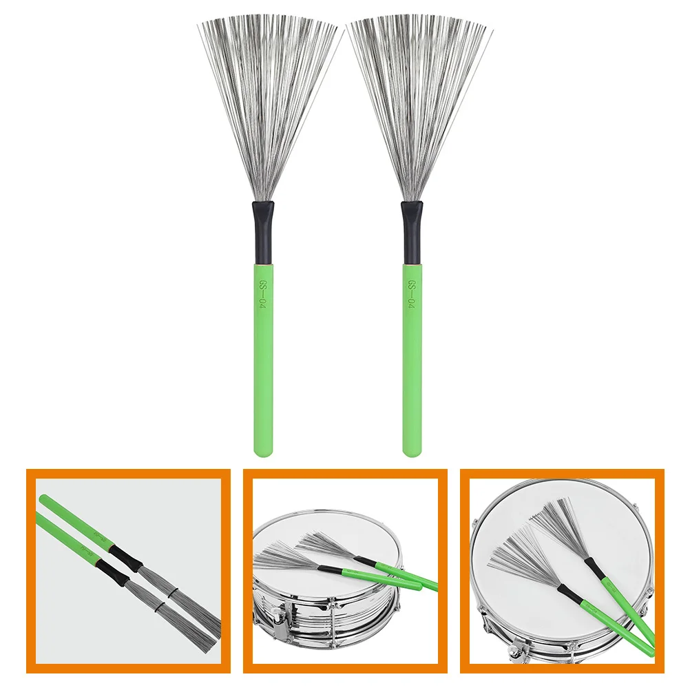 1Pair Drum Brush Maple Wood Handle Drum Wire Brush Portable Percussion Instrument Tool for Beginners Kids Adults Jazz Drums
1Pair Drum Brush Maple Wood Handle Drum Wire Brush Portable Percussion Instrument Tool for Beginners Kids Adults Jazz Drums
