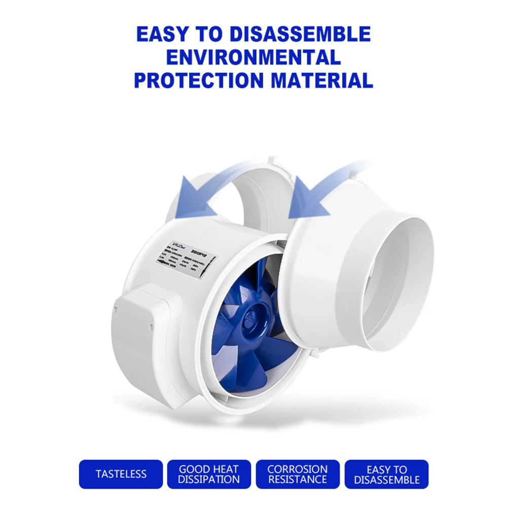 150P Household Exhaust Fan Blower Ventilator Air Recuperator Duct Kitchen Bathroom Ventilation Machine
150P Household Exhaust Fan Blower Ventilator Air Recuperator Duct Kitchen Bathroom Ventilation Machine