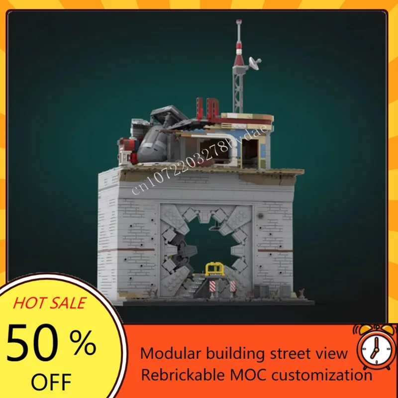 2837 шт., Vault-tec Vault door MOC, креативная модель с видом на улицу, строительные блоки, архитектура, образовательная сборная модель, игрушки, подарки
2837 шт., Vault-tec Vault door MOC, креативная модель с видом на улицу, строительные блоки, архитектура, образовательная сборная модель, игрушки, подарки